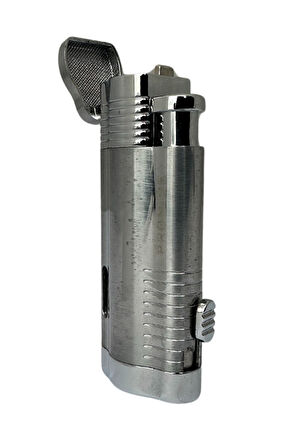 3 Torch Pürmüz Gümüş Puro Çakmağı