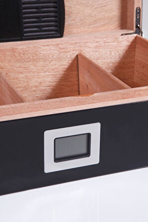Cuban Flag Sedir Humidor Puro Kutusu