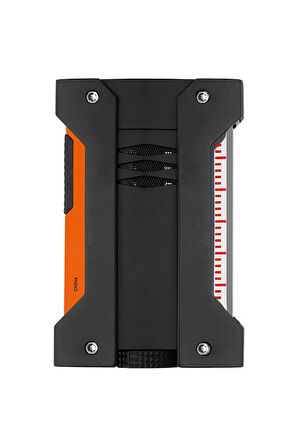 Defi Extreme Neon Turuncu-Siyah Tek Torch Puro Çakmağı 21419