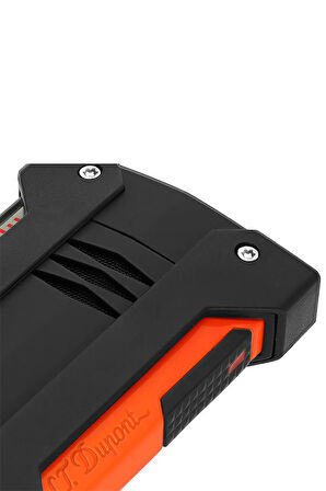Defi Extreme Neon Turuncu-Siyah Tek Torch Puro Çakmağı 21419