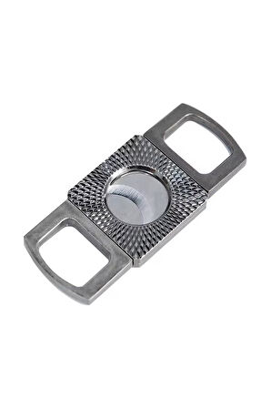 Gunmetal Metal İşlemeli Puro Makası Kesici