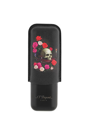 Memento Mori İkili Deri Puro Kılıfı 183494
