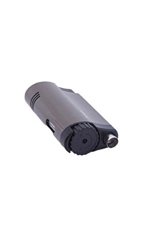 3 Torch Pürmüz Gunmetal Puro Çakmağı