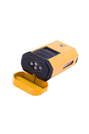 Sarı 4 Torch Pürmüz Sarı Masa Tipi Puro Çakmağı