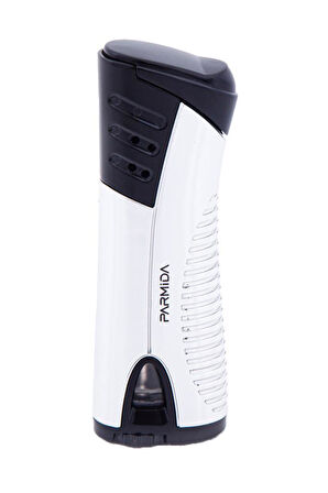 Tek Torch Pürmüz Gümüş Puro Çakmağı