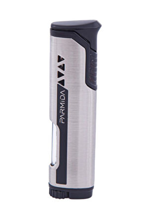 Tek Torch Pürmüz Gümüş Puro Çakmağı