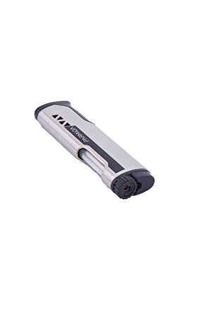 Tek Torch Pürmüz Gümüş Puro Çakmağı