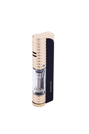Tek Torch Pürmüz Siyah Puro Çakmağı