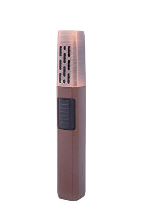 Tek Torch Pürmüz Bronz Masa Tipi Puro Çakmağı