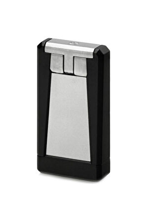 Stealth Tek Torch Pürmüz 1 Siyah-Gümüş Puro Çakmağı