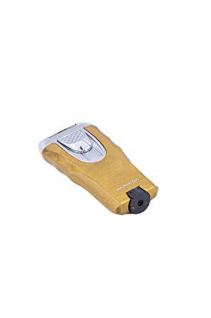 Tek Torch Pürmüz Gold-Gümüş Puro Çakmağı