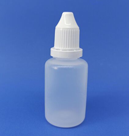 100 Adet 30 Ml Boş Plastik Numune-likit-kolonya-parfüm-sıvı-göz damlası-deney Şişesi damla uçlu 30 cc Kırılır Kapak şişe