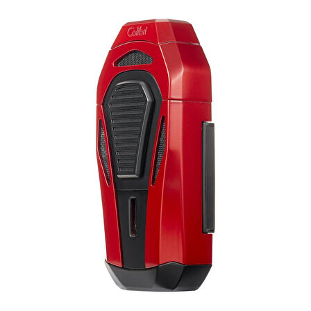 Boss 3 Torch Pürmüz Siyah-Kırmızı Puro Çakmağı