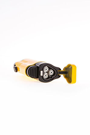 3 Torch Pürmüz Sarı Puro Çakmağı