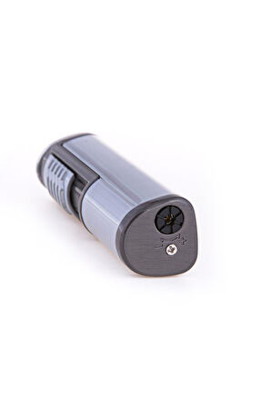 Tek Torch Pürmüz Gri Puro Çakmağı