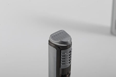 Tek Torch Pürmüz Gri Puro Çakmağı