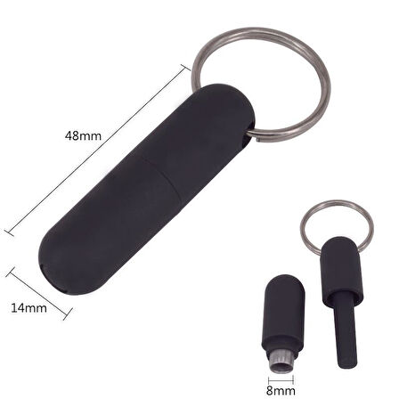 Siyah 8mm Punch Puro Delici