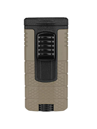 Tactical Triple Lighter Tan Black Puro Çakmağı