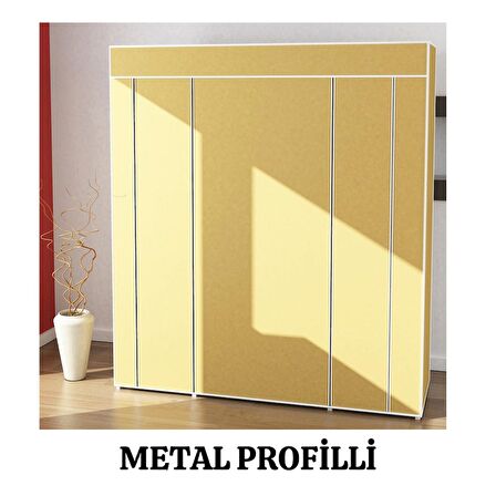 beyazpazar METAL PROFİLLİ ÇYR BEJ FRENK