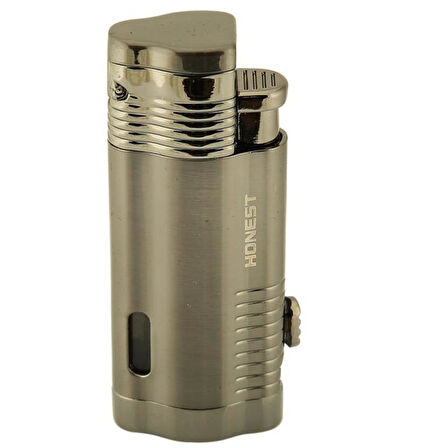 3 Torch Pürmüz Gunmetal Puro Çakmak