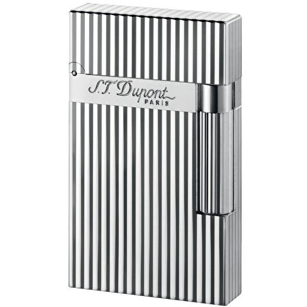 Briquet Lignes Verticales Argent Puro Çakmağı 16817