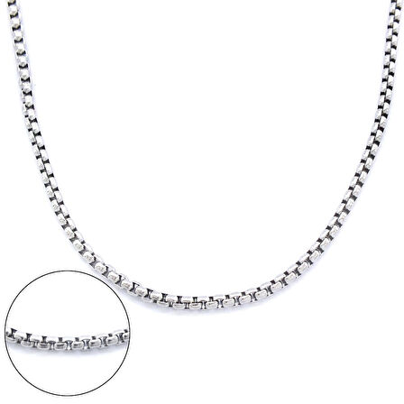 Çelik Zincir 316L Geçişli Silindir Model 3.5 MM ZN-200