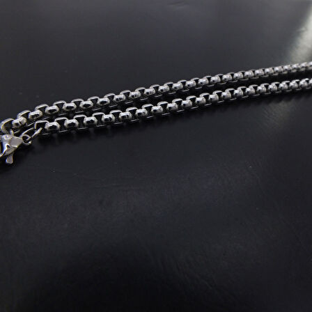 Çelik Zincir 316L Geçişli Silindir Model 3.5 MM ZN-200