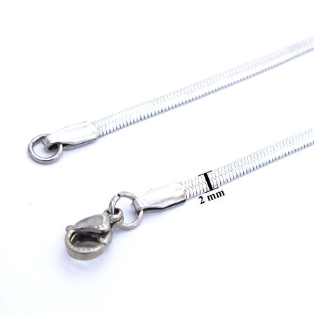 Çelik Zincir 316L Balık Sırtı Model 2 MM ZN-215