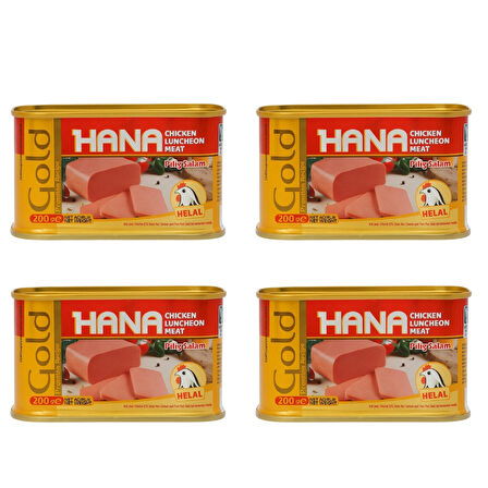 Hana GOLD PİLİÇ SALAM 200 GR X4 ADET