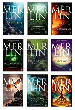 T. A. Barron Merlin Set (9 Kitap)