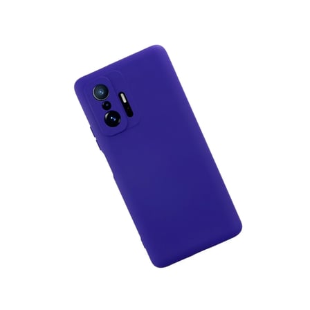 Xiaomi Mi 11T Pro Kılıf Nano içi Kadife Silikon - Mor