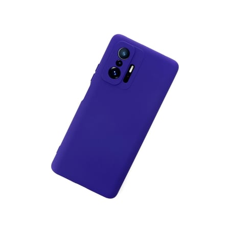 Xiaomi Mi 11T Pro Kılıf Nano içi Kadife Silikon - Mor