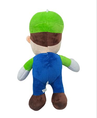 Süper Mario Oyuncakları Peluş Süper Mario Luigi Karakteri Peluş 30cm.