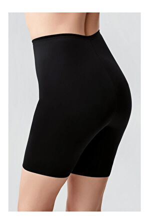 Kadın Ten - Siyah 2'li Toparlayıcı Yüksek Bel Lazer Kesim Korse