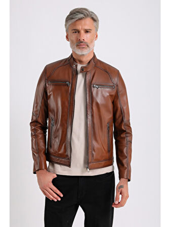 Derby Erkek Deri Mont