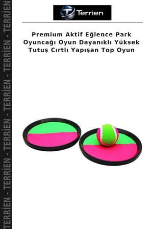 Premium Aktif Eğlence Park Oyuncağı Oyun Dayanıklı Yüksek Tutuş Cırtlı Yapışan Top Oyun