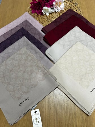 Harem Scarf Gold Sahra Eşarp Mürdüm