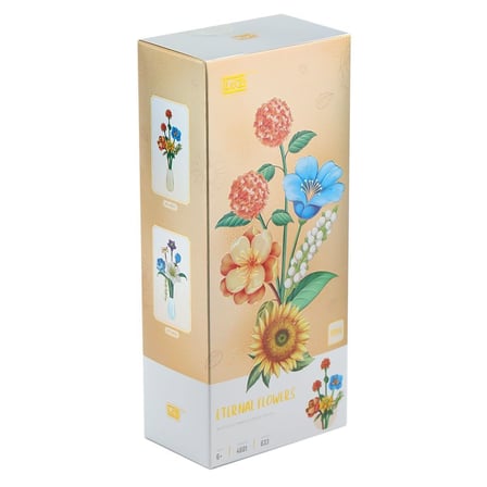 Lz4601 Loz Eternal Flowers Serisi- ''Alacakaranlık Turuncu Işık'' 633 Parça Yapım Seti