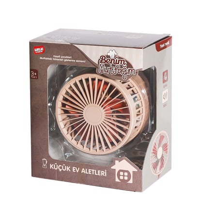 Yh129-8H Pi̇lli̇ Işikli Sesli̇ Vanti̇latör