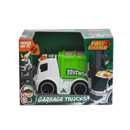 Er-244 Fast Wheels Çöp Kamyonu-Erdem Oyuncak