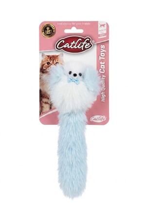 Peluş Kedi Oyuncağı Mavi