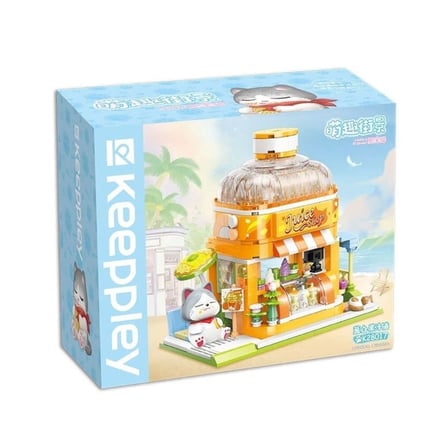 Kp28017 Keeppley Kitten Juice Shop Blok Seti 315 Parça-Vagonlife