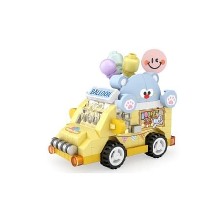 Lz-8639 Loz Balon Arabasi 160 Parça Block Oyuncak-Mi̇ni̇ Poşet