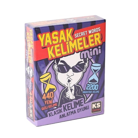 25115 Mini Yasak Kelimeler Oyunu-Ks Games