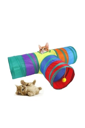 T Model Kedi Oyun Tüneli 85*50 Cm