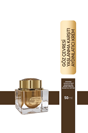 SOFTTO PLUS GÖZ ÇEVRESİ YAŞLANMA KARŞITI AYDINLATCI KREM 30 ML