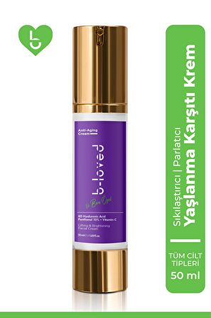 8d Hyaluronik Asit, Vitamin C Ve Pantenol Içeren Sıkılaştırıcı Ve Parlatıcı Yüz Kremi