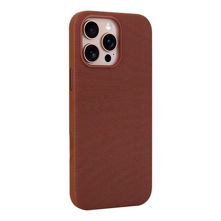 Gpack İphone 16 Pro Kılıf Miami Magsafe Özellikli Kumaş Tasarım + Ekran Koruyucu