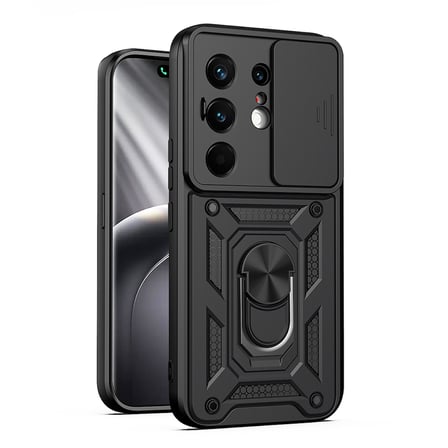 Gpack Tecno Camon 50 Pro Kılıf Pars Standlı Yüzüklü Sürgülü Vega