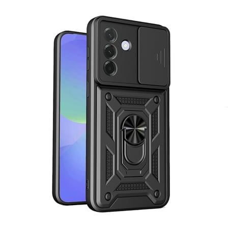Gpack Samsung Galaxy A27 Kılıf Pars Standlı Yüzüklü Sürgülü Vega